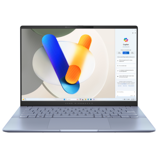 ASUS VIVOBOOK S5406MA Ultra 5-125H 14"OLED WUXGA 16 Go 512 Go SSD W11H Mist Bleu 24M