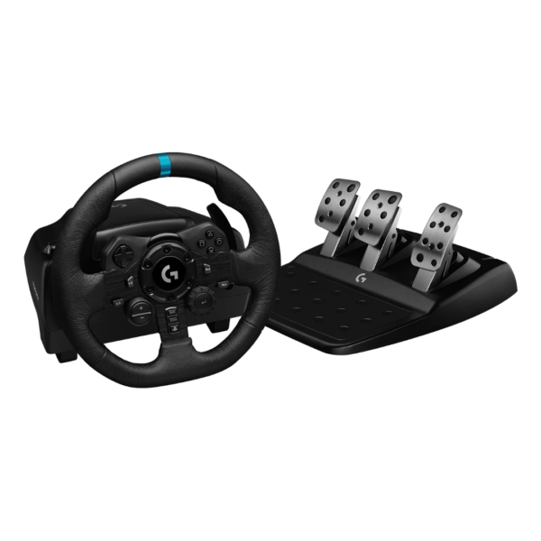 Logitech LOGITECH G923 Racing Wheel and Pedals - PC/PS - BLACK - USB