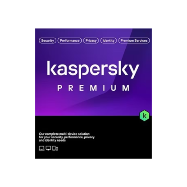 KASPERSKY Premium (équivalent à Total Security) - 5 Postes / 1 an